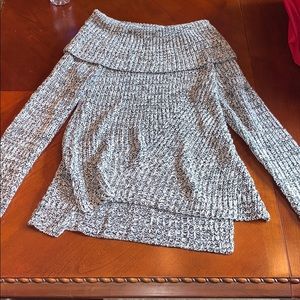 Off the shoulder sweater